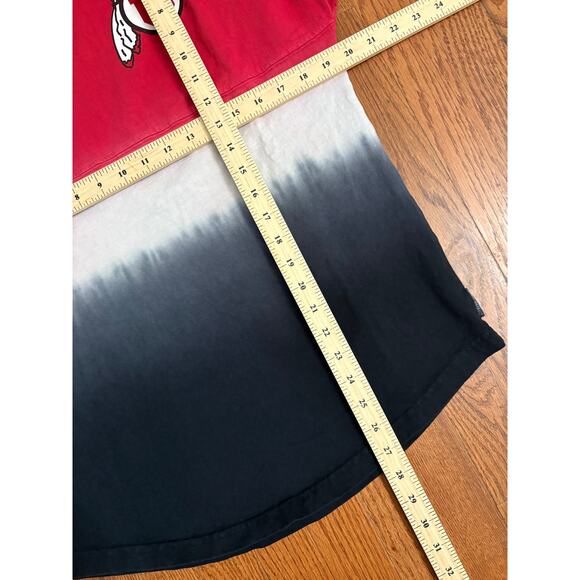 University of Utah Utes Spirit Jersey Women’s Small Ombre Red Black Long Sleeve - Picture 5 of 5